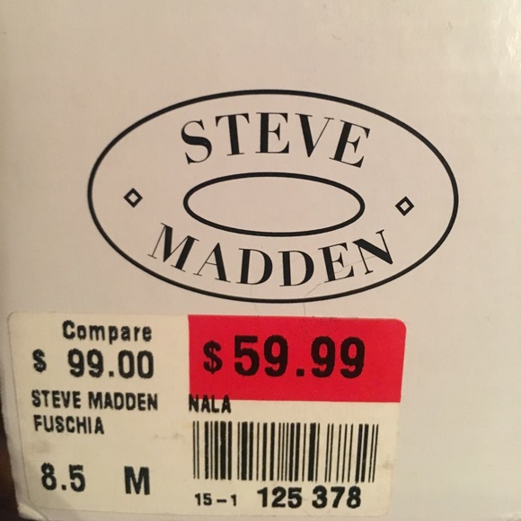 Steve Madden Fuchsia Nala pump - Picture 3 of 5